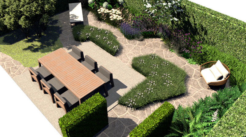 Tuin Van Heden Kleine stadstuin Turnhout