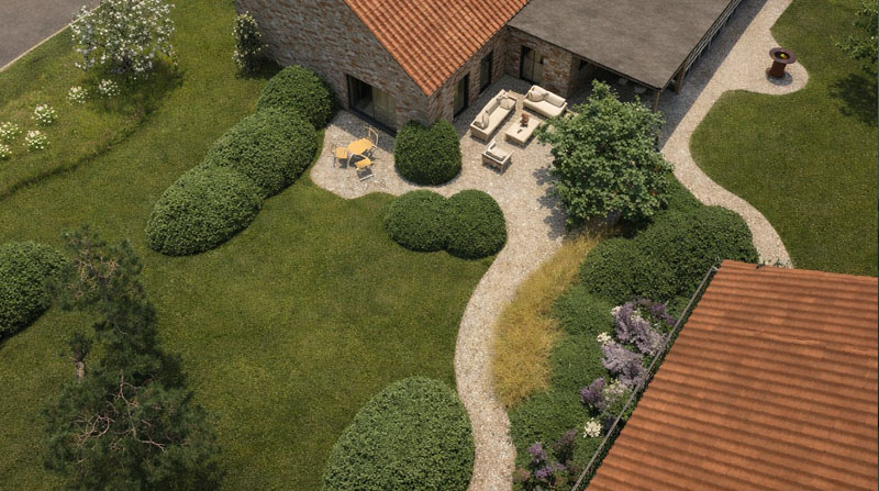 Tuin Van Heden Vakantiewoning met uitzicht in Oud-Turnhout